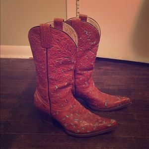 STETSON WOMENS SNIP TOE BOOTS 💙